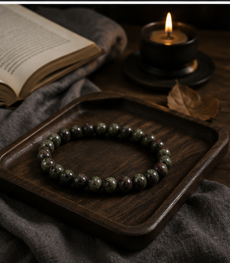 Dragon Blood Jasper Bracelet I (10mm)