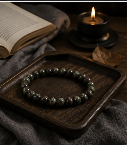 Dragon Blood Jasper Bracelet I (10mm)