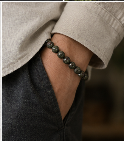 Dragon Blood Jasper Bracelet I (10mm)