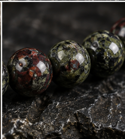 Dragon Blood Jasper Bracelet I (10mm)