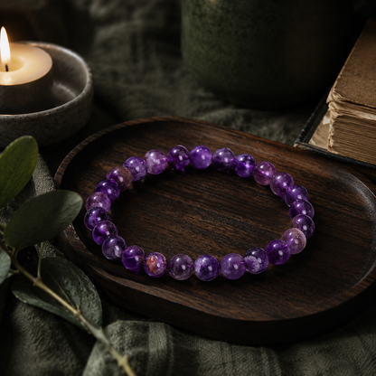 Stillness Amethyst Bracelet