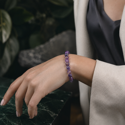 Stillness Amethyst Bracelet