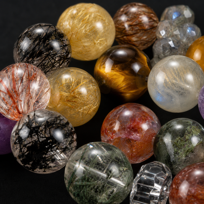 Mixed Crystal Ritual Bracelet I (10mm)