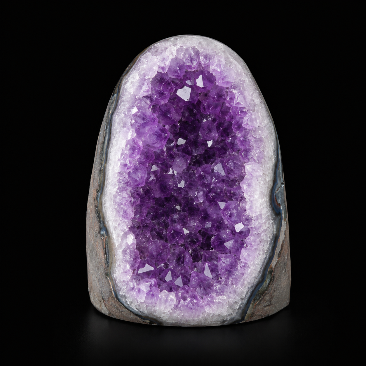 Natural Amethyst Crystal Cluster I (100–300g)