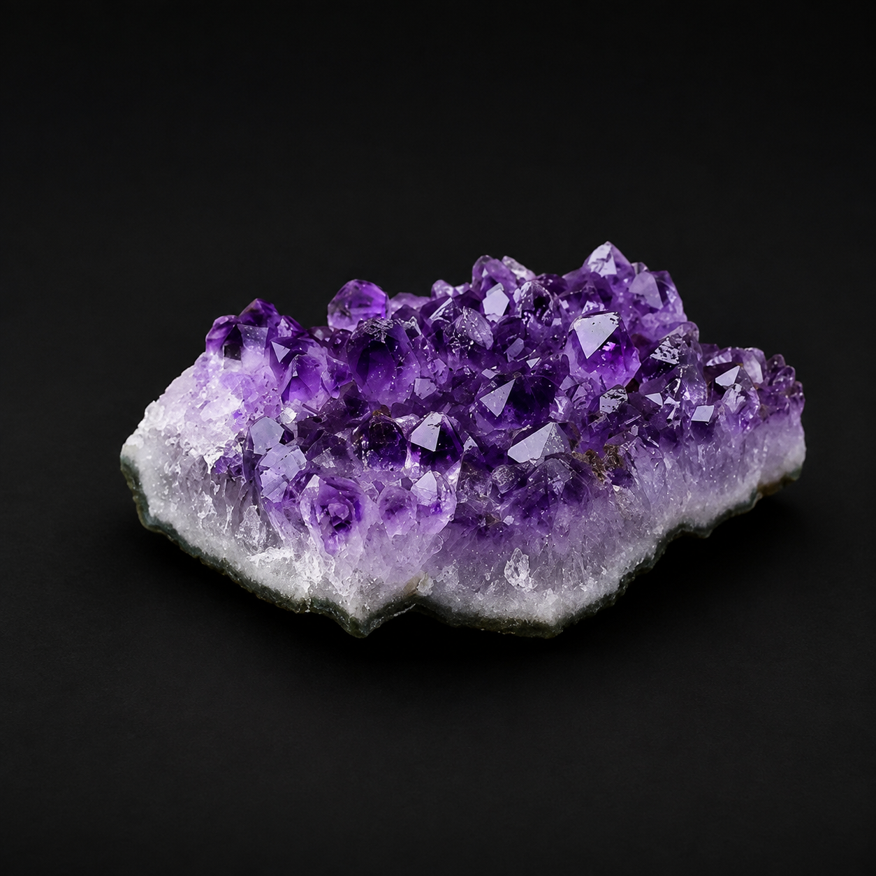 Natural Amethyst Geode Slice I (100–120g)