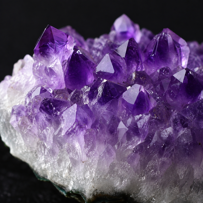 Natural Amethyst Geode Slice I (100–120g)