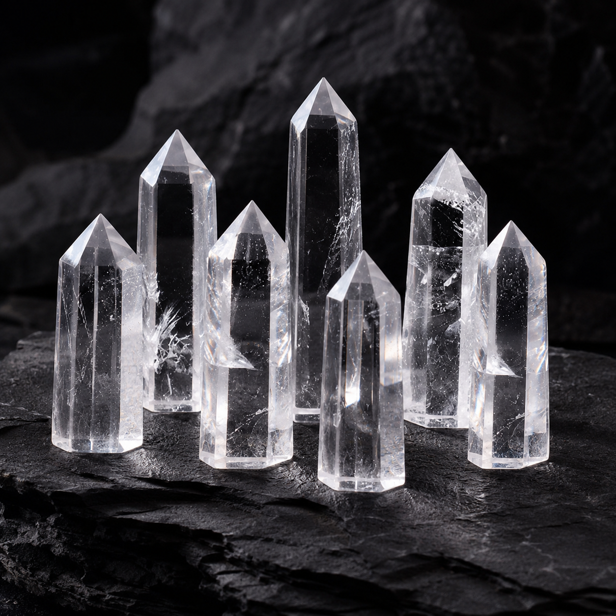 Natural Clear Quartz Point I (5–6cm)