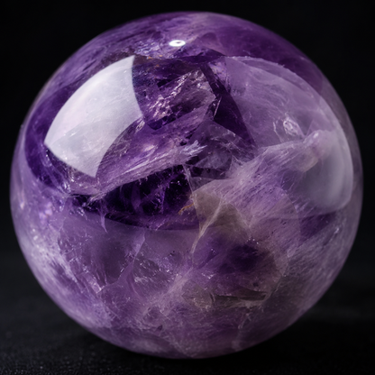 Natural Amethyst Sphere I (30mm)