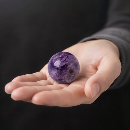 Natural Amethyst Sphere I (30mm)