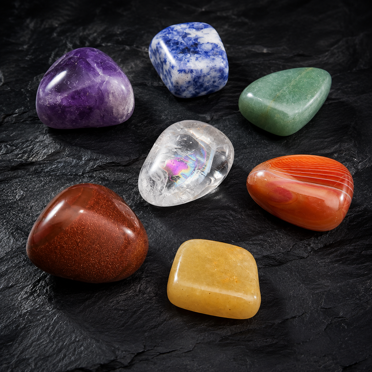 Seven-Stone Ritual Set I (13–18mm)