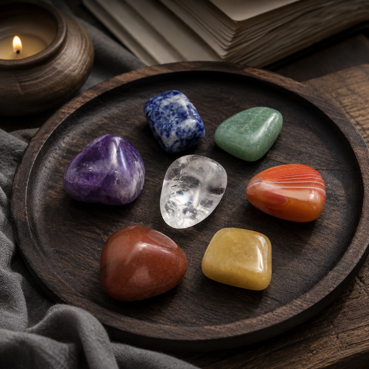 Seven-Stone Ritual Set I (13–18mm)